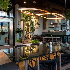 leens casual to gourmet project dubai huda lighting 06