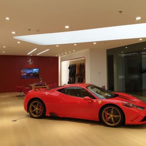 ferrari riyadh ksa huda lighting