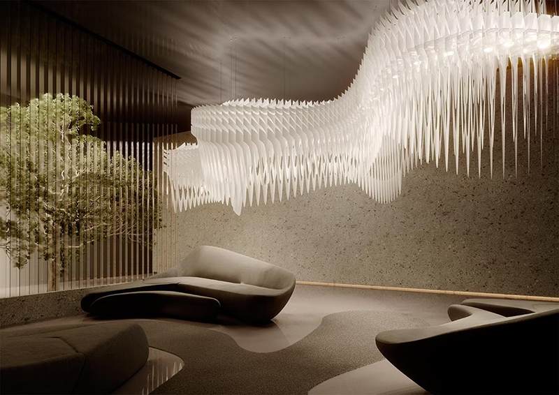 Aria Infinita by Slamp